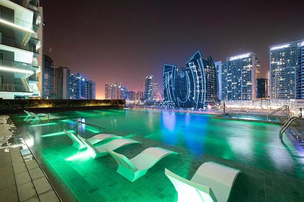 Apartman Cozy 1Br In Business Bay With Canal Views Dubaj Egyesült Arab Emírségek